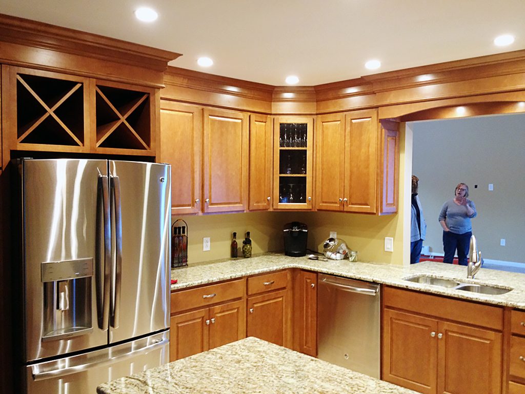 residential kitchen remodeling project